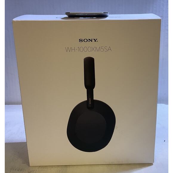 Sony WH-1000XM5SA Wireless Active Noise-Cancellation Bluetooth Headphones Black - Picture 1 of 6